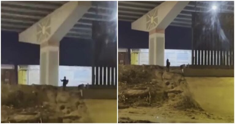 Un niño fue abandonado en la frontera entre México y Estados Unidos por dos adultos, podrían ser sus padres; mira el desolador momento