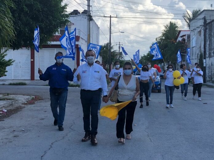 Con llamado al voto, cierra campaña el candidato Eloy Peniche