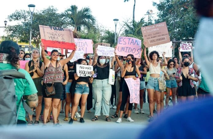 Denuncian las colectivas que el este mes de mayo que acaba de concluir se cometieron seis feminicidios en el estado de Quintana Roo Foto: Facebook de Siempre Unidas
