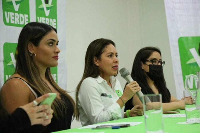 Dirigencia nacional del Partido Verde pide al PES destituir a su candidata en Puerto Morelos