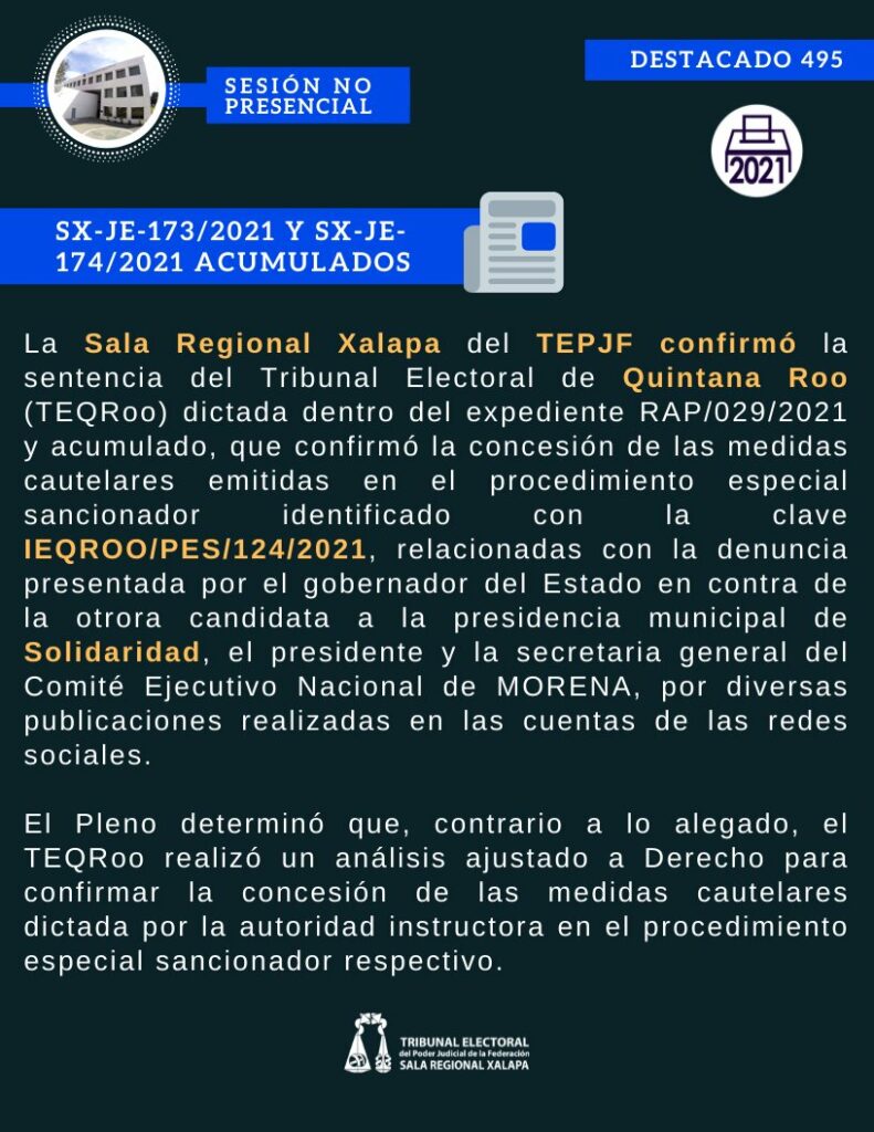 medidas cautelares en favor de Carlos Joaquín