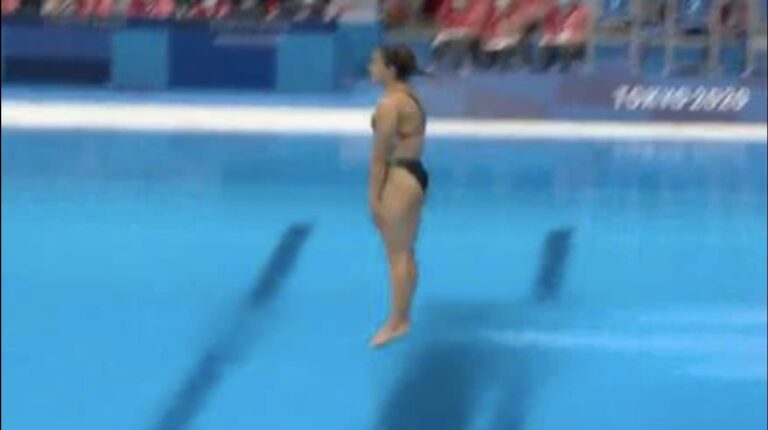 Arantxa Chávez recibe cero de calificación por  terrible clavado en los ‘Juegos Olímpicos de Tokio’