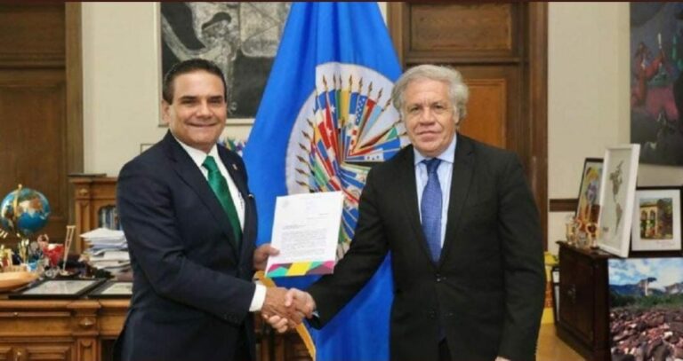 Luis Almagro de la OEA da positivo a Covid tras reunirse con Aureoles