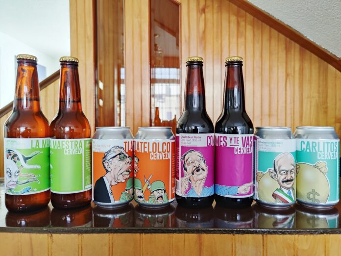 Salinas, Fox y Elba Esther en cervezas para tomar en Playa del Carmen