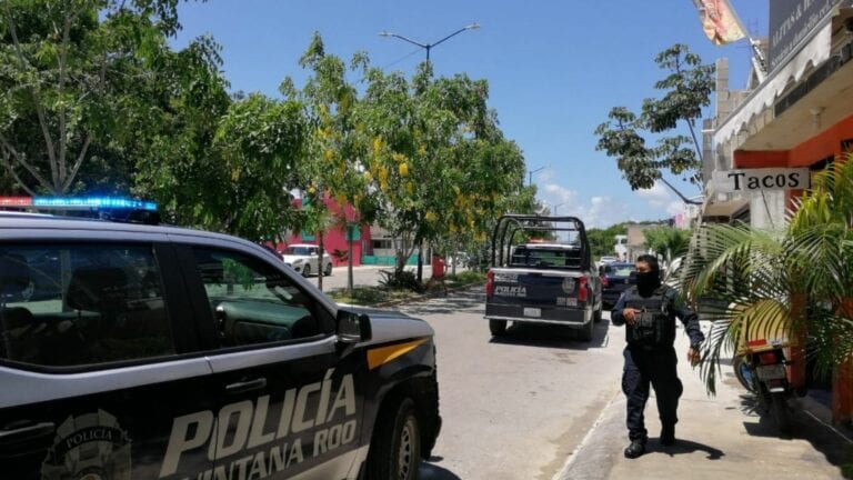Estalla balacera en Playa del Carmen; detienen tras persecución a dos de las personas implicadas