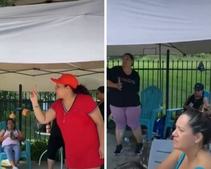 'Me duele el racismo': Echan a mexicanas de una piscina porque oían música en español
