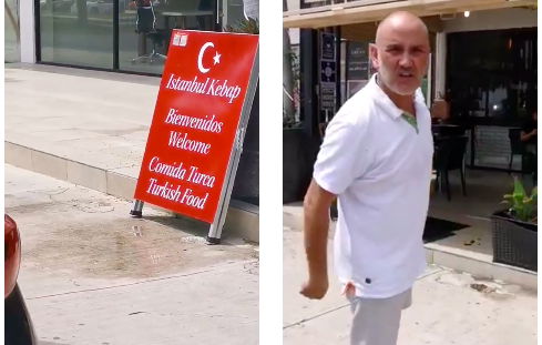 #LordCiclovía: Obstruye ciclovía en Playa del Carmen y todavía se enoja