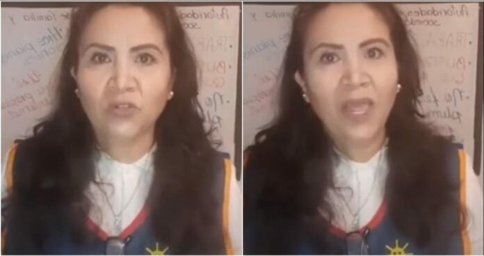 Una maestra se ha viralizado en los últimos días luego de subir un video en el cual critica a los padres de los estudiantes que pasan con 6