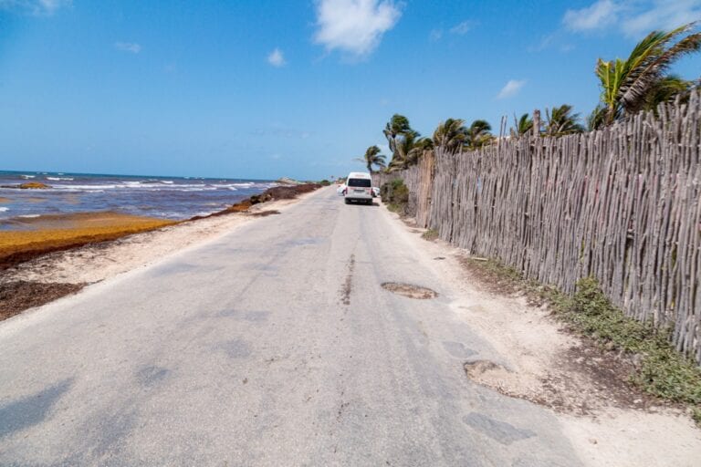 Repavimentarán cerca de 2 mil 500 metros en Zona Costera de Tulum