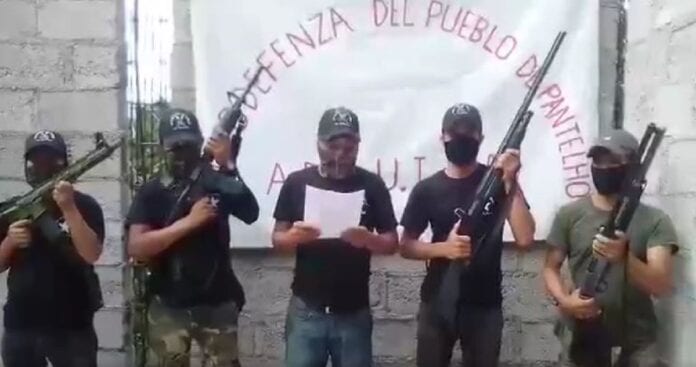 VIDEO: Surge en Pantelhó, Chiapas, grupo autodefensa denominado 