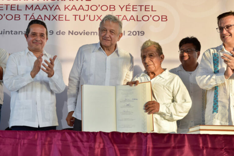 El presidente López Obrador confirmó que vendrá una vez más a Quintana Roo; no hay estado que haya visitado más en su sexenio