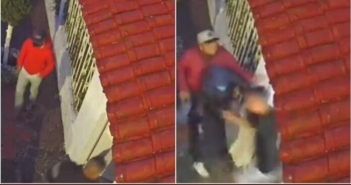 Unos asaltantes armados quisieron sorprender a una familia y robarle su vehículo, pero estas personas no se dejaron y los enfrentaron