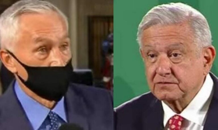 El periodista Jorge Ramos acudió a la mañanera y cuestionó al presidente en torno a los muertos por la violencia y la pandemia