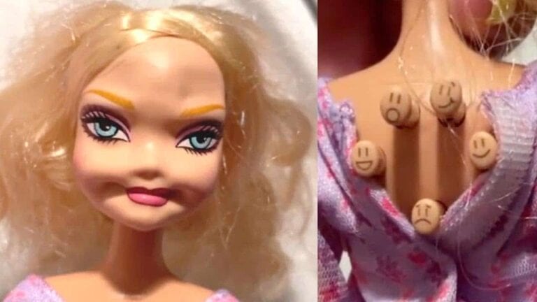 Muñeca aterradora se vuelve viral en TikTok por sus gestos