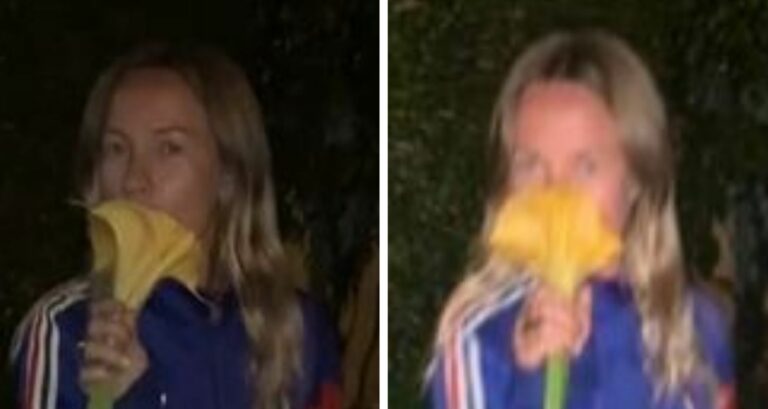 VIDEO: Tiktoker inhala una flor por su 'delicioso aroma', se intoxica y alucina