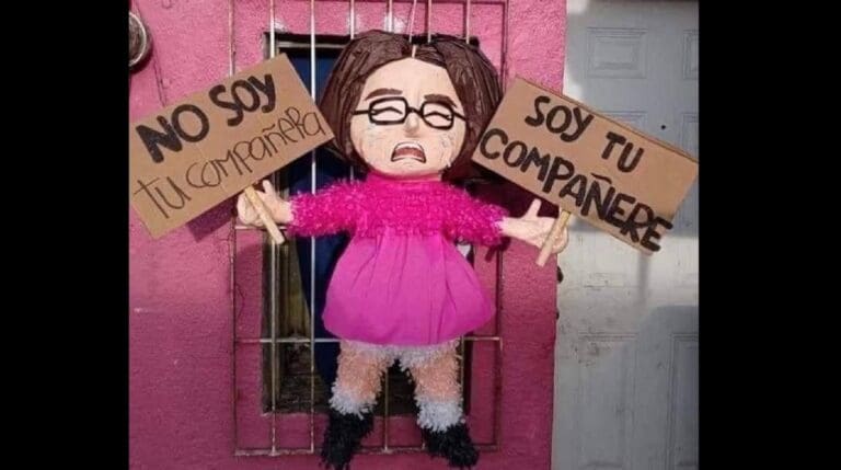 "No soy tu piñata, soy tu piñate": Piñatería Ramírez crea piñata de la "compañere"