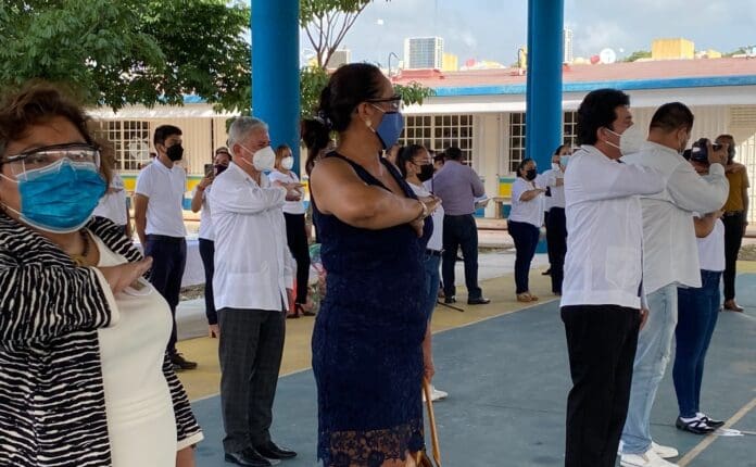 Arranca de manera presencial ciclo escolar 2021-2022 en Quintana Roo