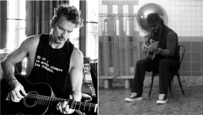 Ricardo Arjona toca en electrónica de Nueva York y nadie lo reconoce