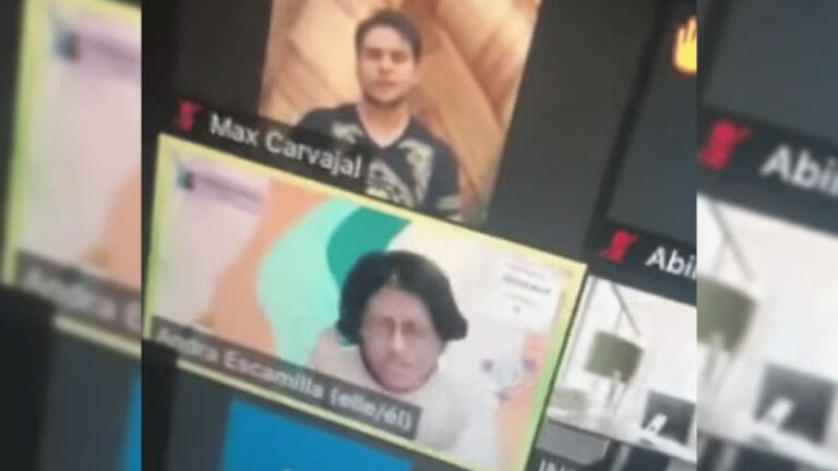 Andra habla del “mental-breakdown” que la llevó a exigir que le llamen ‘compañere’