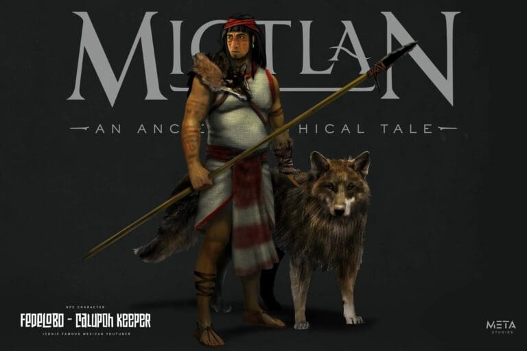 Youtuber Fedelobo colaborará en el videojuego mexicano "Mictlan: An Ancient Mythical Tale"