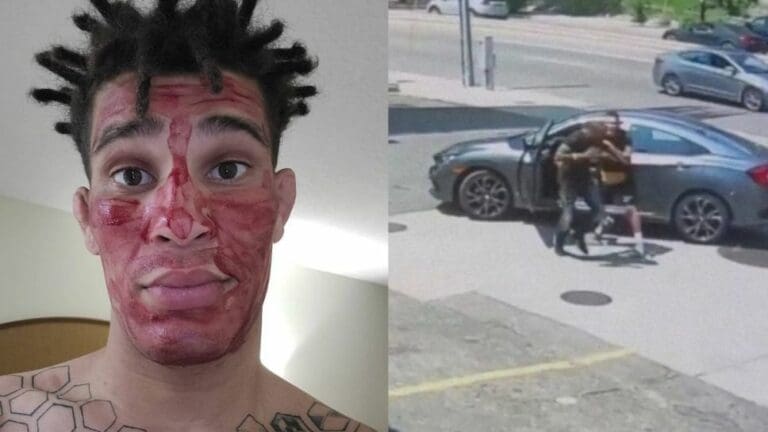 Ladrón intenta robarle a un luchador y recibe la golpiza de su vida