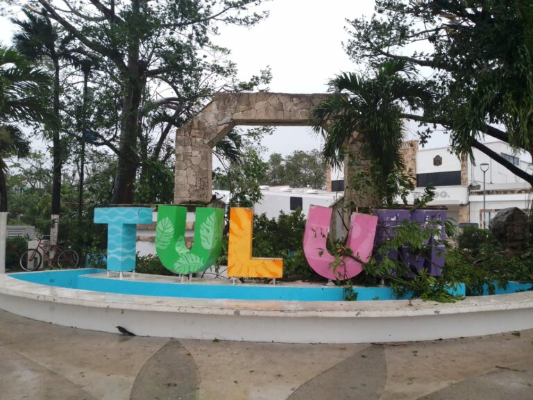 Tulum sin telefonía móvil y con postes caídos por ‘Grace’, municipio parcialmente incomunicado
