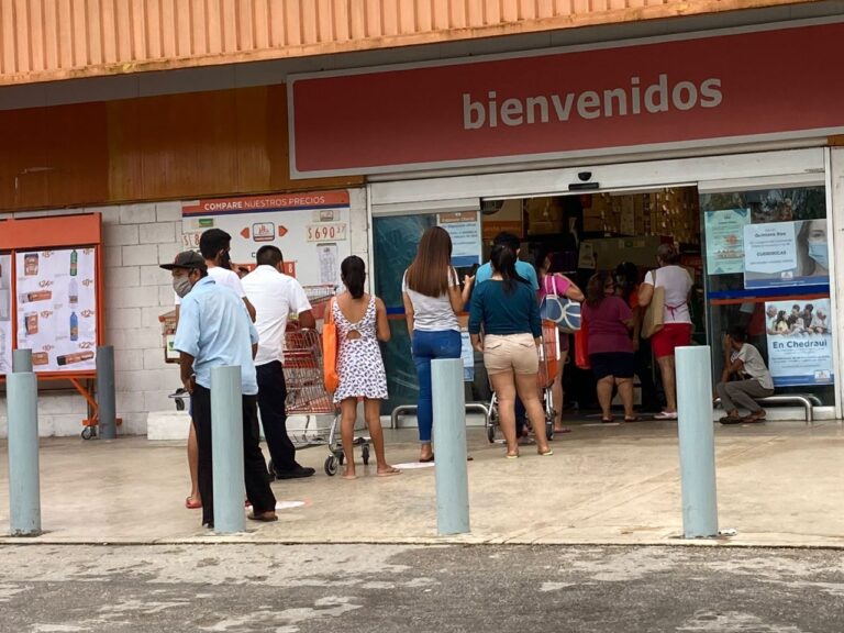 Compras de pánico por Huracán Grace en Quintana Roo