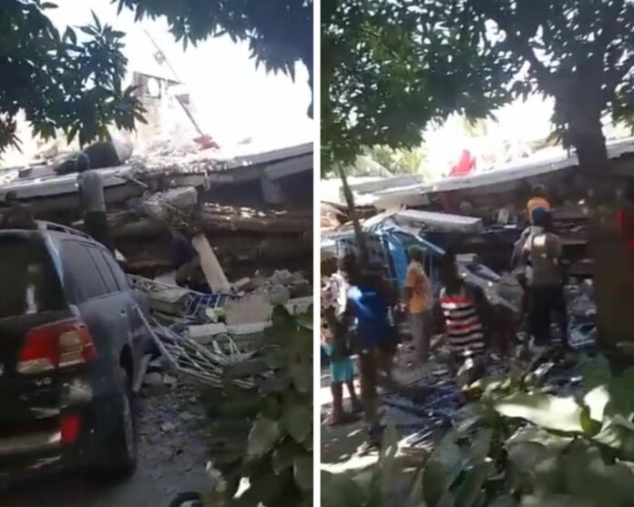 Terremoto de magnitud 7.2 sacude a Haití y deja varios muertos y heridos