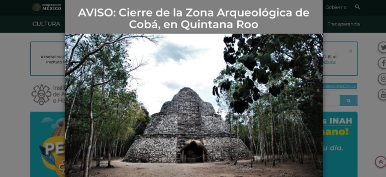 Ejidatarios mantienen toma de Zona Arqueológica de Cobá