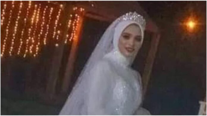 Novia muere con el vestido puesto una hora luego de su boda, se infartó