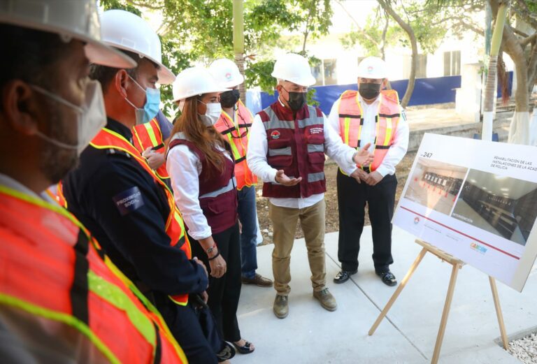 Rehabilitarán Academia de Policía y firman convenio de capacitación en Cancún