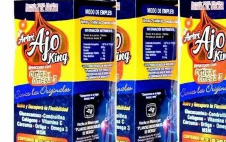 Artri Ajo King: El 'medicamento para las articulaciones' que prohibió la cofepris