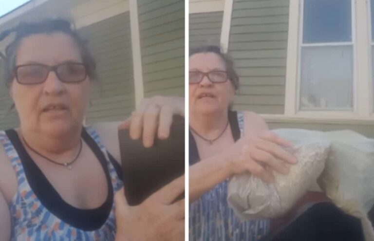 Video: Mujer tira las cenizas de su marido a la basura por los terrible maltratos que sufrió