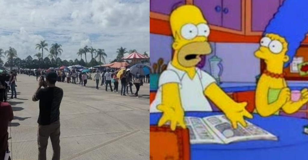 Jóvenes en Durango hacen fila por horas para vacunarse; sólo dieron vueltas en círculo