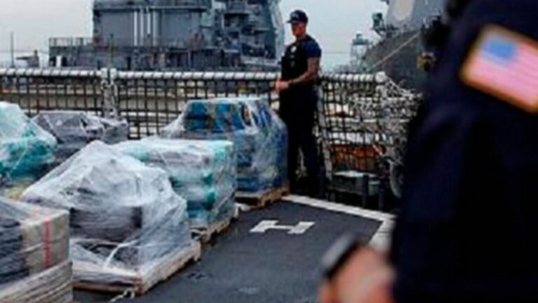 EE.UU decomisa más de 27 mil kilos en cocaína y marihuana en operativos marítimos