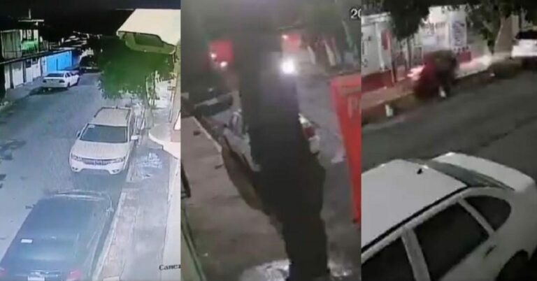 Dos motociclistas perdieron la vida luego de impactarse brutalmente contra un vehículo estacionado, parece que eran perseguidos