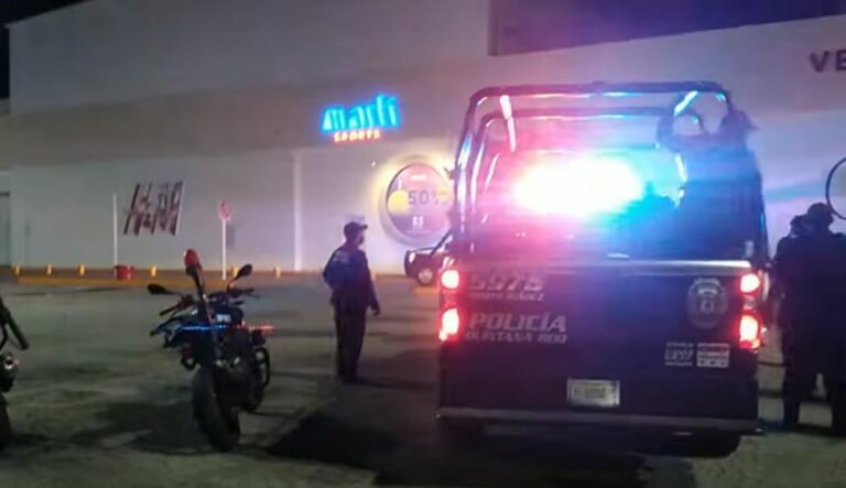 Asaltan a mujer dentro de Plaza Las Américas de Cancún, balearon a uno de los ladrones