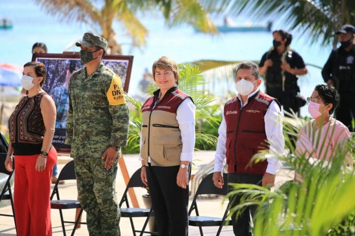 El gobierno de Playa del Carmen reconoce la destacada labor de las fuerzas armadas en lo que se ha denominado como Cuarta Transformación