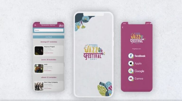 Baja la app del Riviera Maya Jazz Festival 2021 para no perderte la cartelera y eventos