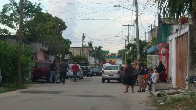 Asesinan a un hombre en la Región 91 de Cancún