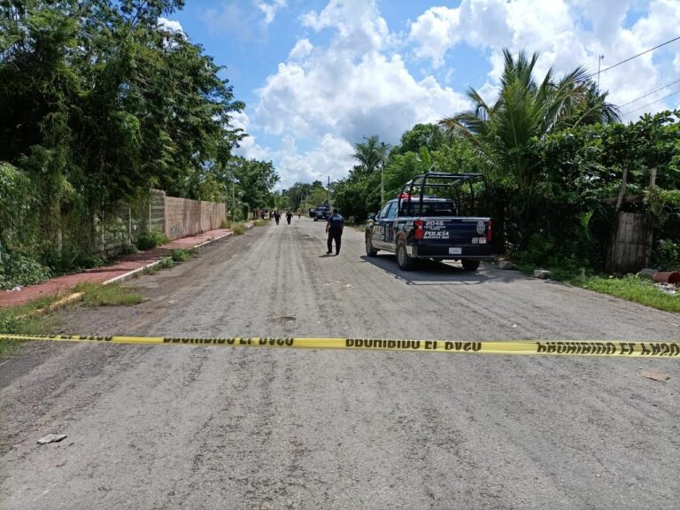 Estalla balacera en Felipe Carrillo Puerto, hay tres heridos