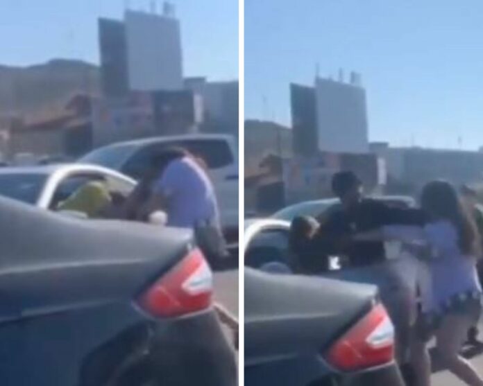 Video: Mujeres se pelean a golpes en plena vía pública tras chocar