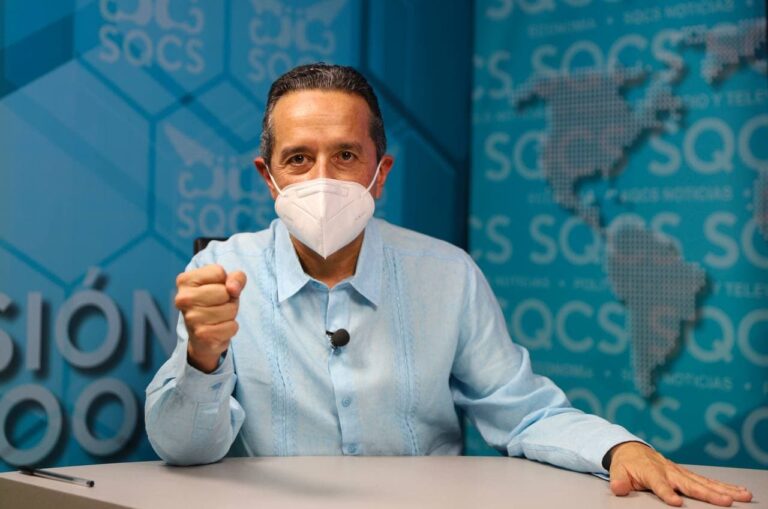 Quintana Roo está entre los 5 estados del país con menores tasas de contagio por Covid-19: Carlos Joaquín