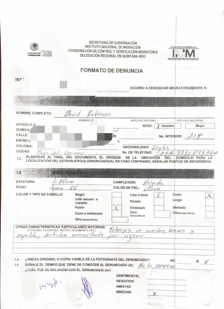 Denuncian a Migración al Mataperros de Playacar