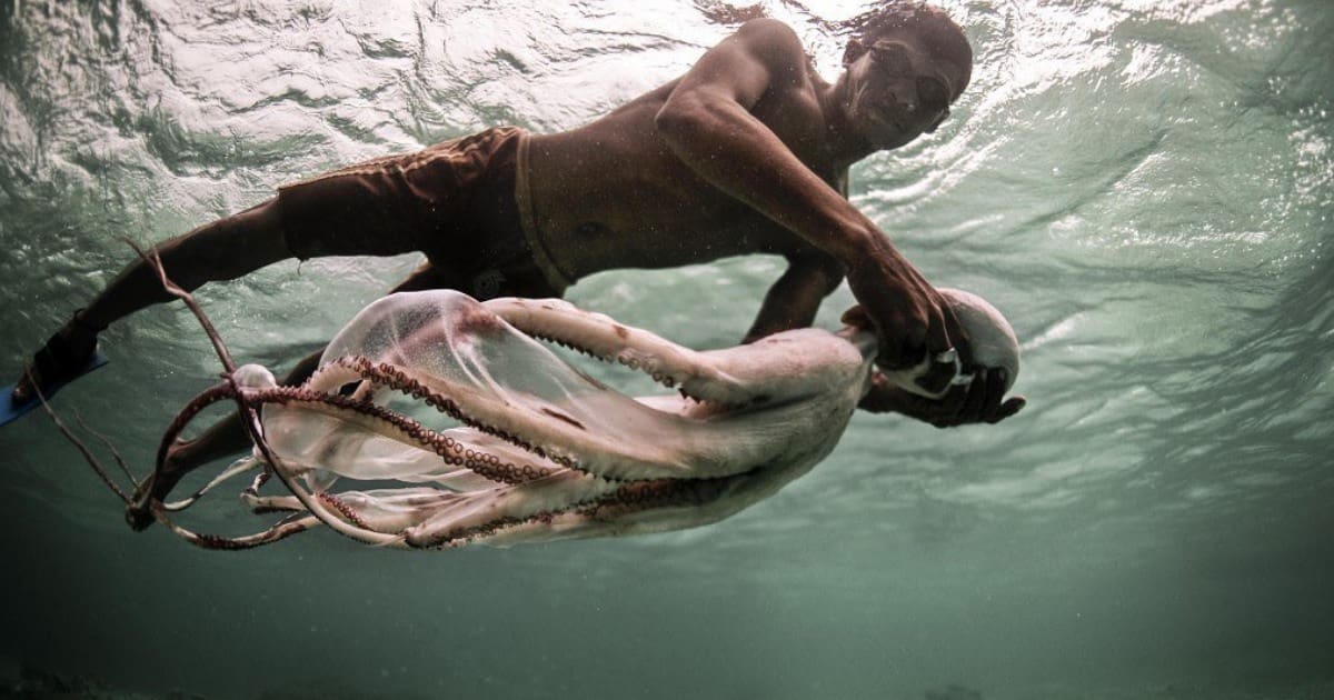 Ellos son 'Bajau', la tribu que mutó y ahora puede nadar a 60 metros bajo el agua