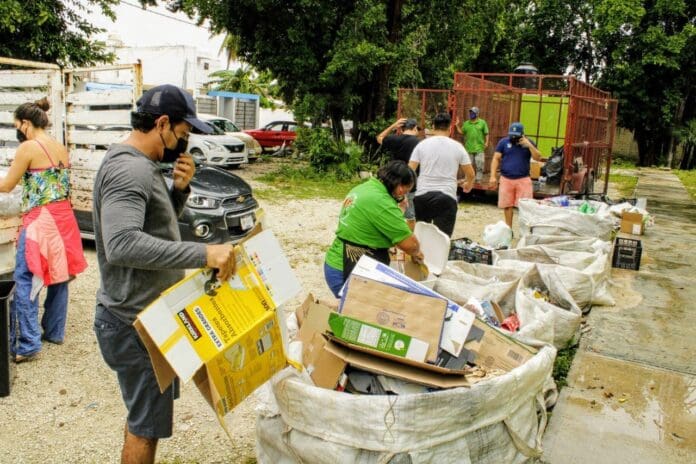 Con 'Reciclatón', Gobierno de Puerto Morelos cumple con acciones en favor el medio ambiente