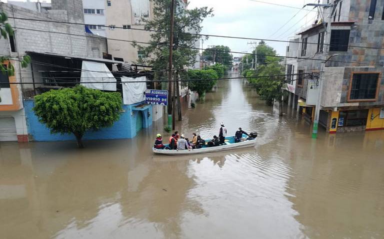 Inundación en Tula provoca primeros casos de diarrea y conjuntivitis