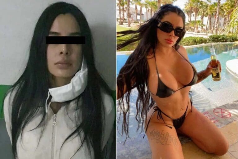 En mameluco: así detuvieron a Mitzy, la novia de "El Chori"