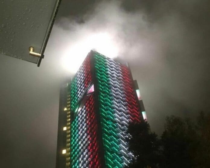 BBVA descarta incendio en la Torre Bancomer: 'No hubo daños tras sismo'
