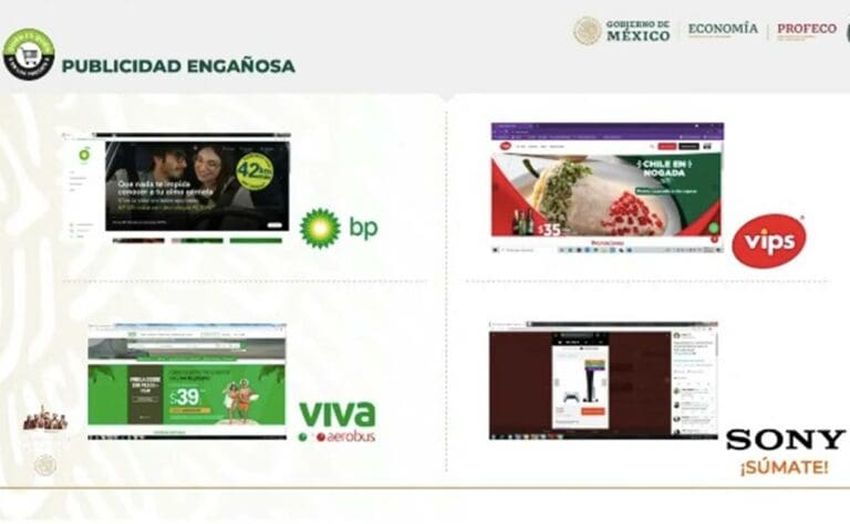 BP, Vips, VivaAerobus y Sony son exhibidos por Profeco debido a su publicidad engañosa